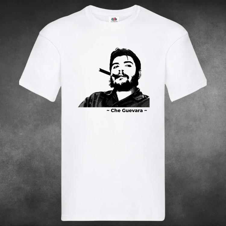 Che Guevara Men's T-Shirt - Classic Iconic Portrait Cotton Tee S to 3XL