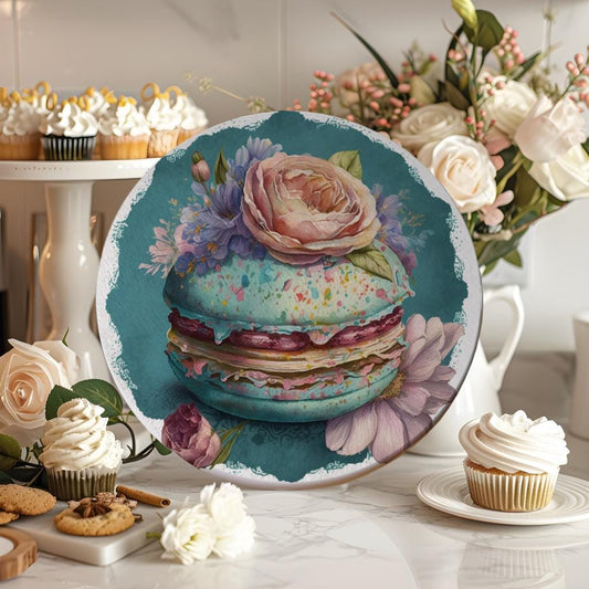 ✨ Macaron Floral Glass Board – A Touch of Sweet Elegance
Bring charm and style into your kitchen with this beautifully illustrated round glass board featuring a delicate macaron and blooming florals. Whether you use it as a cake tray, serving platter, or decorative piece, it will add a touch of elegance to any space.
🌸 Ideal for birthdays, tea parties, or as a thoughtful gift
💠 Size: 30 cm diameter
🔹 Material: Textured tempered glass
✘ Not dishwasher safe – hand wash only