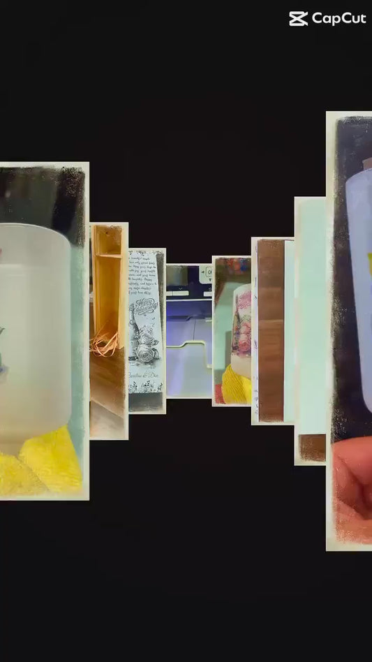 Personalised Champagne Wooden Wine Gift Box. Custom Printed Wedding Christmas, Valentines, Anniversary Engagement Gift