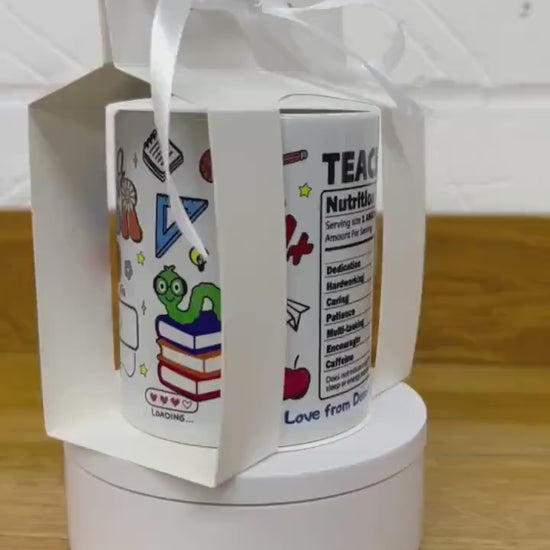 Personalised Dad Mug – Custom Gift from Kids – Father’s Day Mug – Dad’s Team – Unique Gift for Dad with Kids’ Names – Coffee Mug for Him