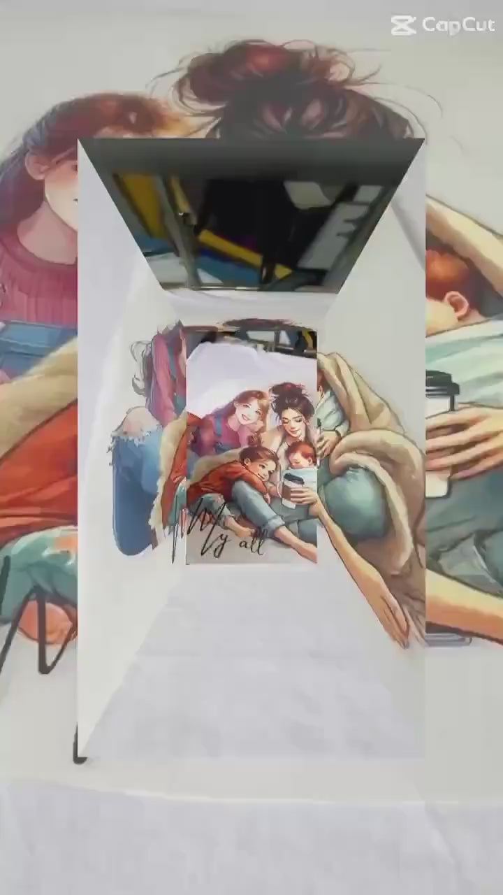 Personalized Mom T Shirt, Mother & Children Illustration, Custom Names Available, new mum ,new born baby boy